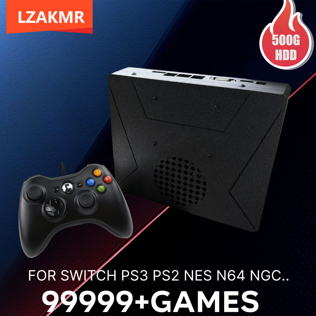 Retro Gaming Mini Pc - وحدة تحكم ألعاب LZAKMR S1 ريترو