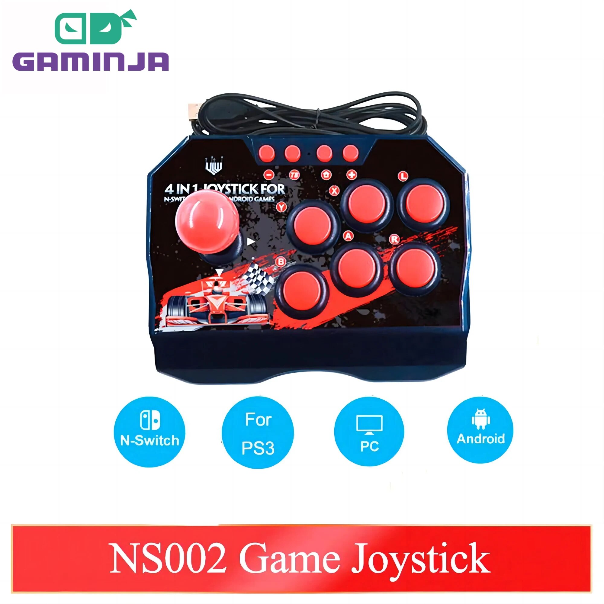 Retro Gaming With Raspberry Pi - GAMINJA NS002 4 في 1 ريترو