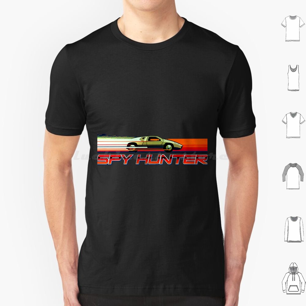 Retro Gaming T Shirt - Mod.5 ممر هنتر لعبة فيديو تي