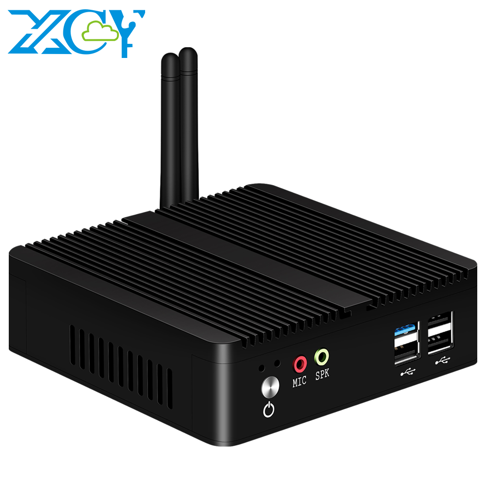 Retro Gaming Mini Pc - XCY بدون مروحة كمبيوتر صغير إنتل