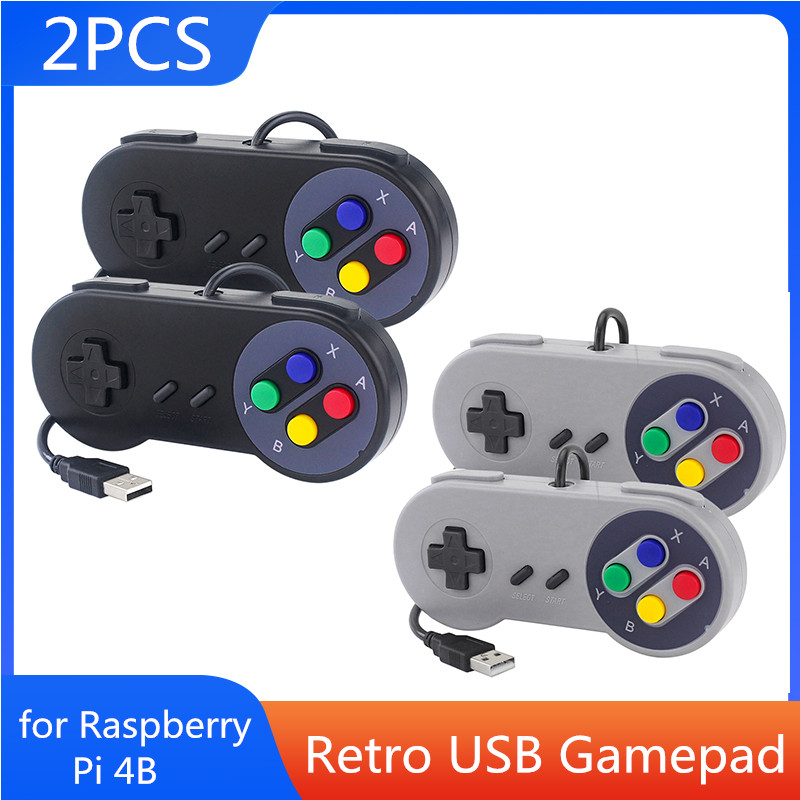 Retro Gaming With Raspberry Pi - 2 قطعة USB غمبد ريترو الألعاب