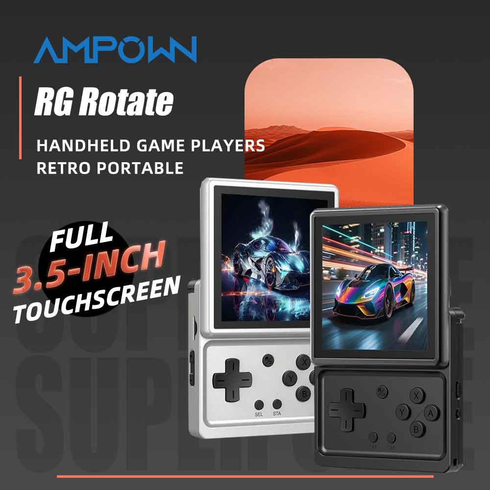 Retro Gaming Years - جهاز ألعاب محمول ANBERNIC RG Rotate