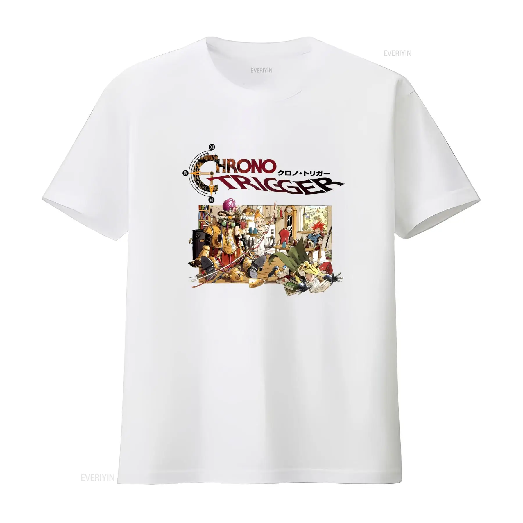 Retro Gaming T Shirt - تي شيرت بشعار لعبة فيديو كرونو