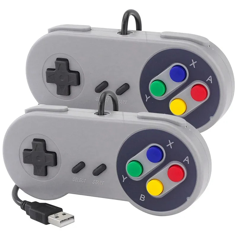 Retro Gaming With Raspberry Pi - عصا تحكم USB Gamepad Retro للألعاب
