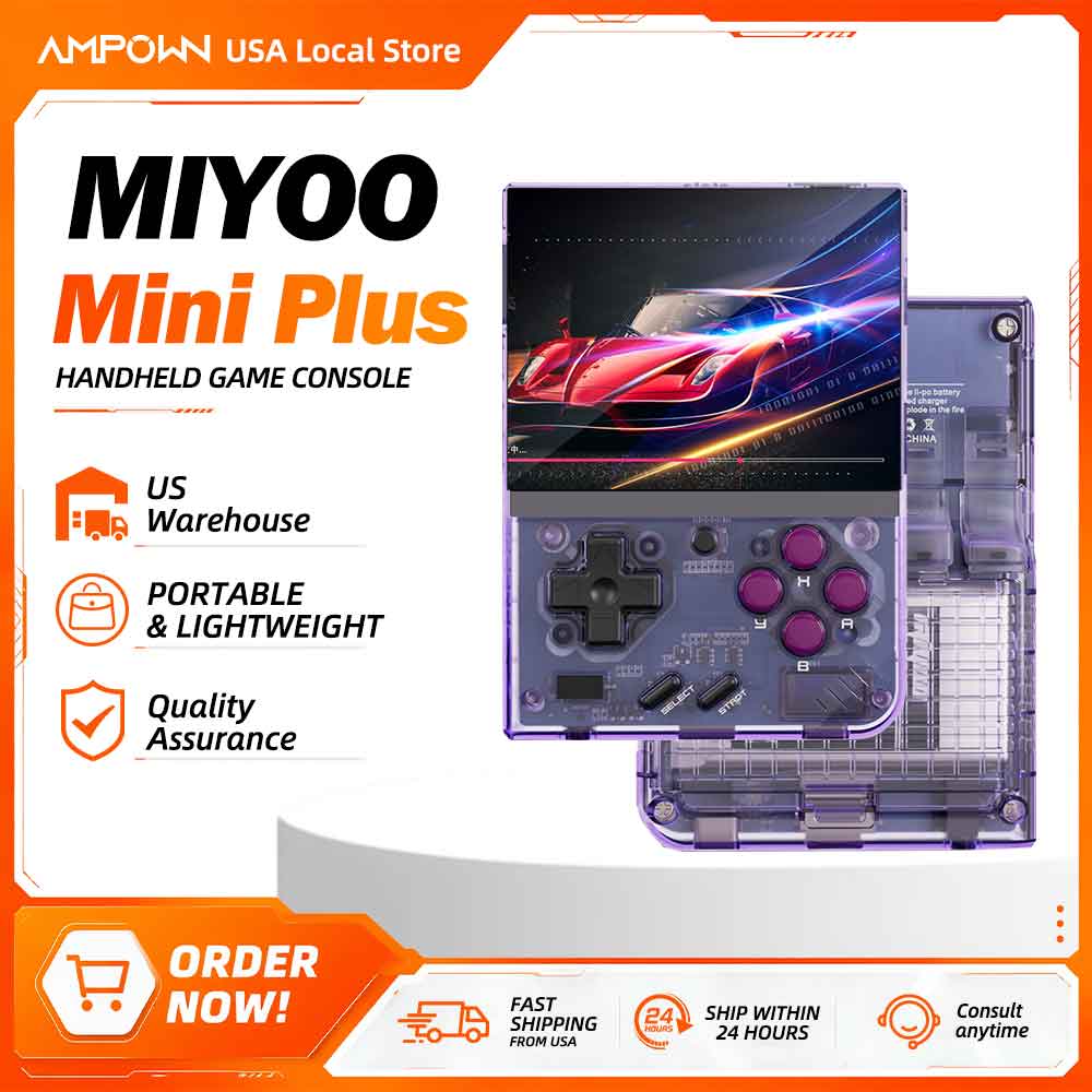 Retro Gaming Emulator Console - جهاز ألعاب محمول ريترو ميو ميني+