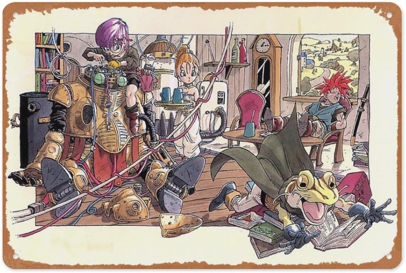 Retro Gaming Art - لافتة معدنية للعبة ريترو - لوحة
