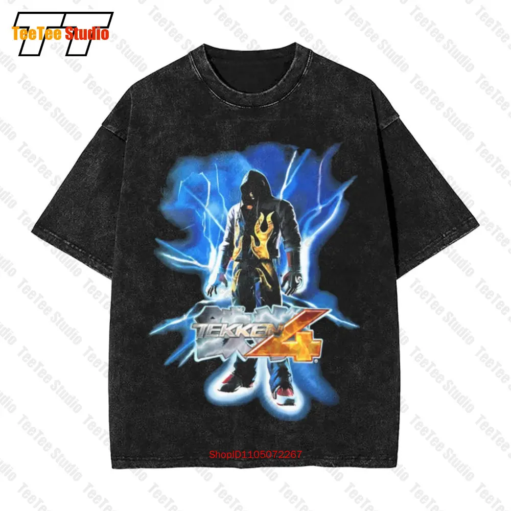 Retro Gaming T Shirt - تي شيرت Vintage Tekken 4 Namco