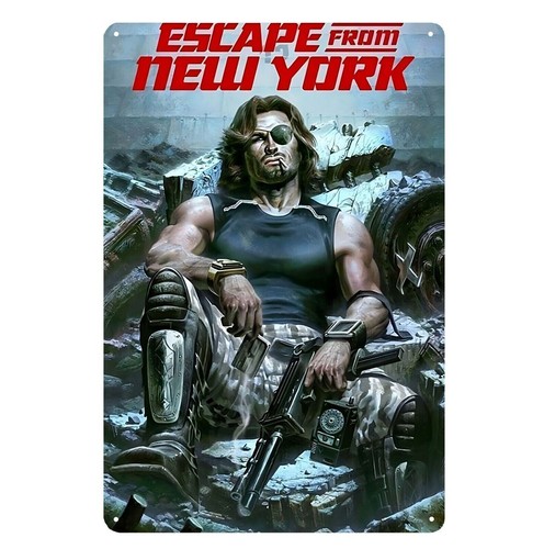 Retro Gaming Pictures - Y1، ملصق معدني لفيلم Escape from