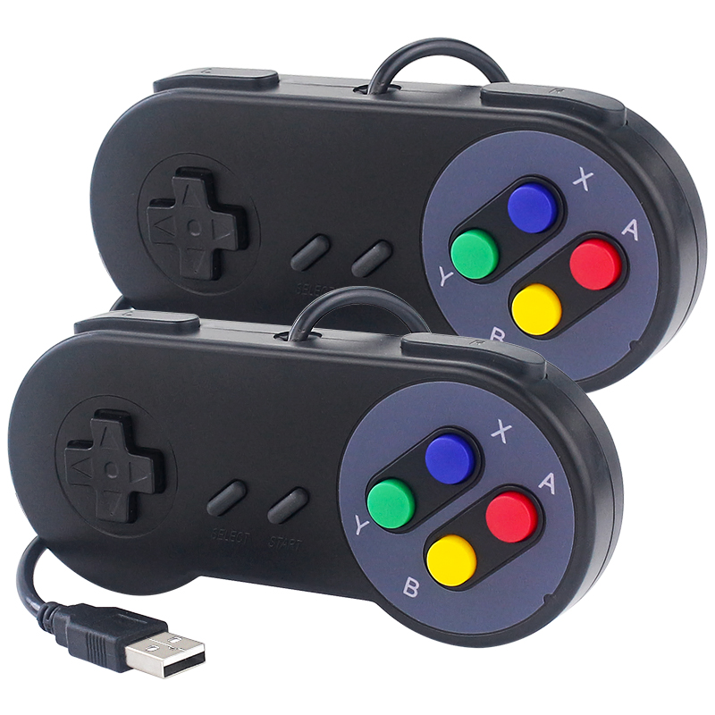 Retro Gaming With Raspberry Pi - وحدة تحكم ألعاب USB سلكية للكمبيوتر،