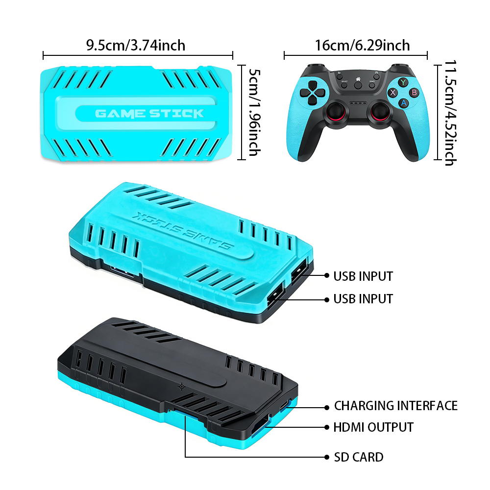 عصا ألعاب ريترو X10 Pro الجديد - مراجعة Retro Gaming Hdmi وسعره