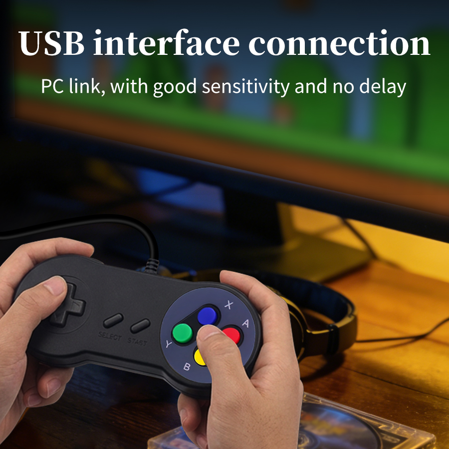 1-2 قطعة من وحدة تحكم SNES USB - مراجعة Retro Gaming With Raspberry Pi وسعره