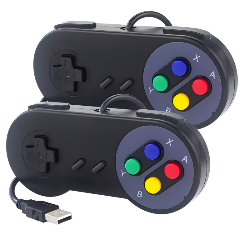 وحدتان من أجهزة التحكم بالألعا - مراجعة Retro Gaming With Raspberry Pi وسعره