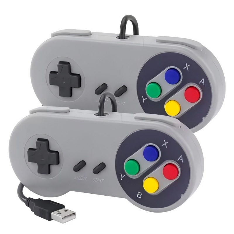 وحدتان من أجهزة التحكم بالألعا - مراجعة Retro Gaming With Raspberry Pi وسعره