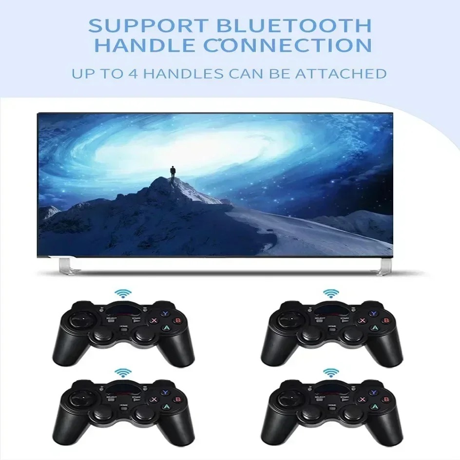 جهاز ألعاب محمول POWKIDDY X55، - مراجعة Retro Gaming Hdmi وسعره