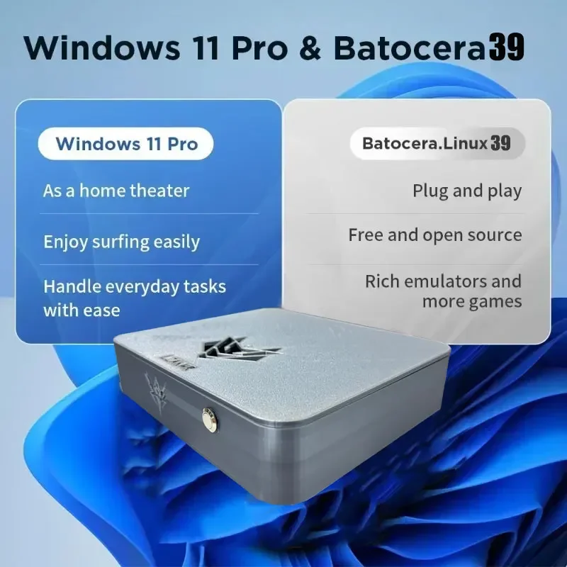 جهاز ألعاب AK1 Pro بنظام مزدوج - مراجعة Retro Gaming Ps3 وسعره