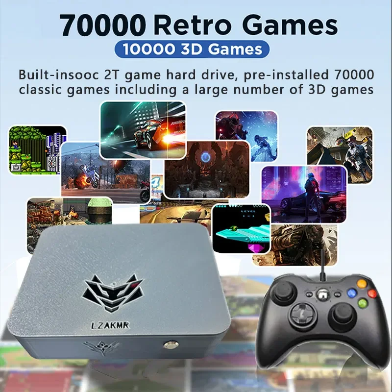 جهاز ألعاب AK1 Pro بنظام مزدوج - مراجعة Retro Gaming Ps3 وسعره