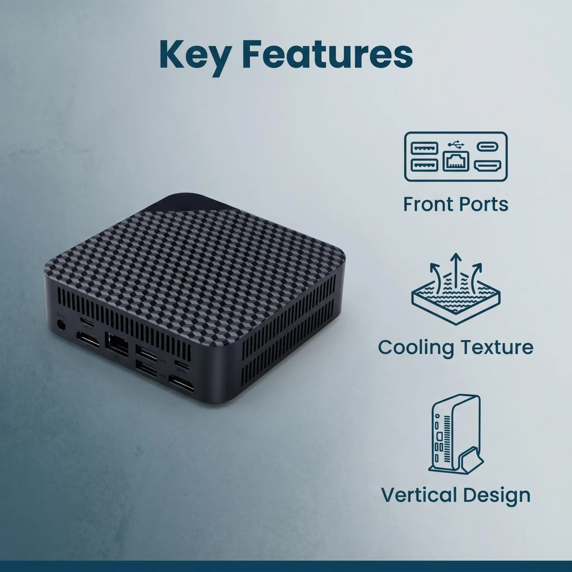 كمبيوتر مكتبي صغير محمول بمعال - مراجعة Retro Gaming Mini Pc وسعره