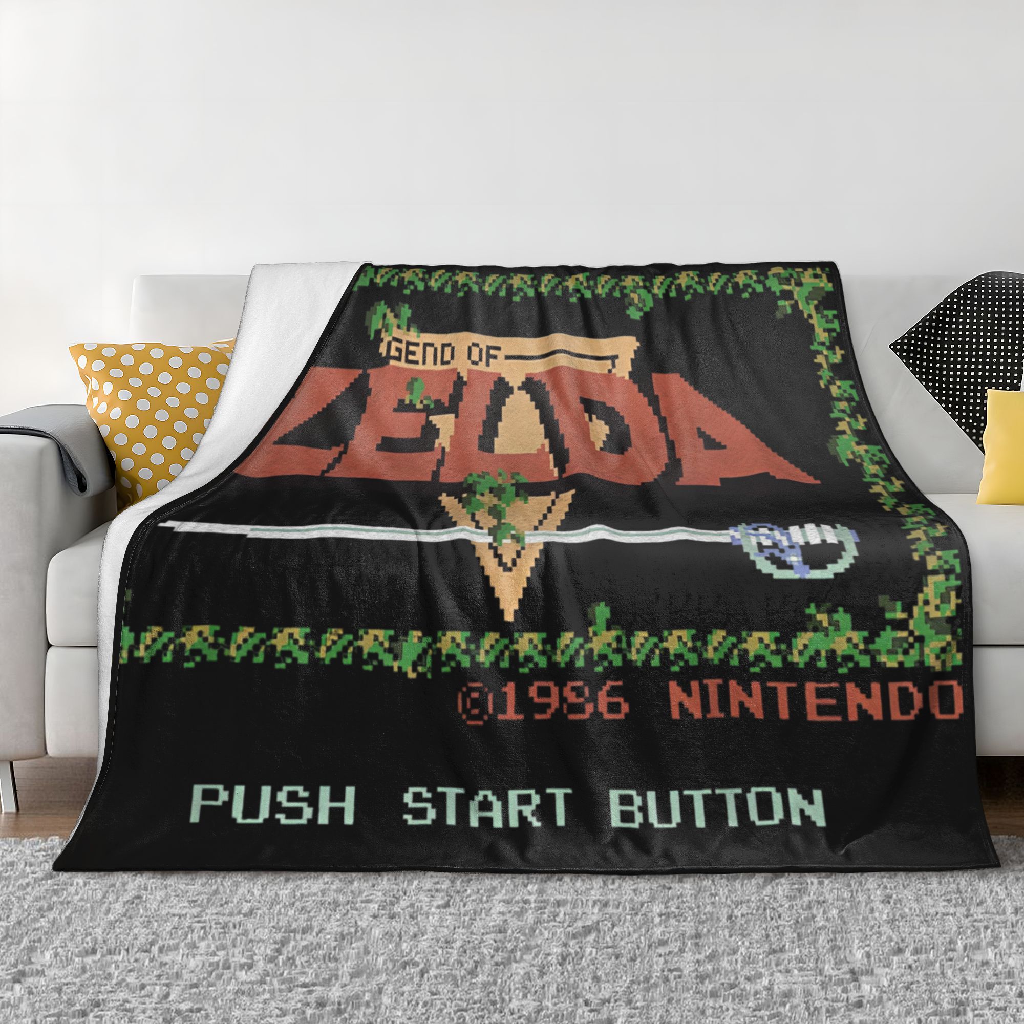 Z-Zelda أساطير الفانيلا بطانية - مراجعة Retro Gaming Zelda وسعره