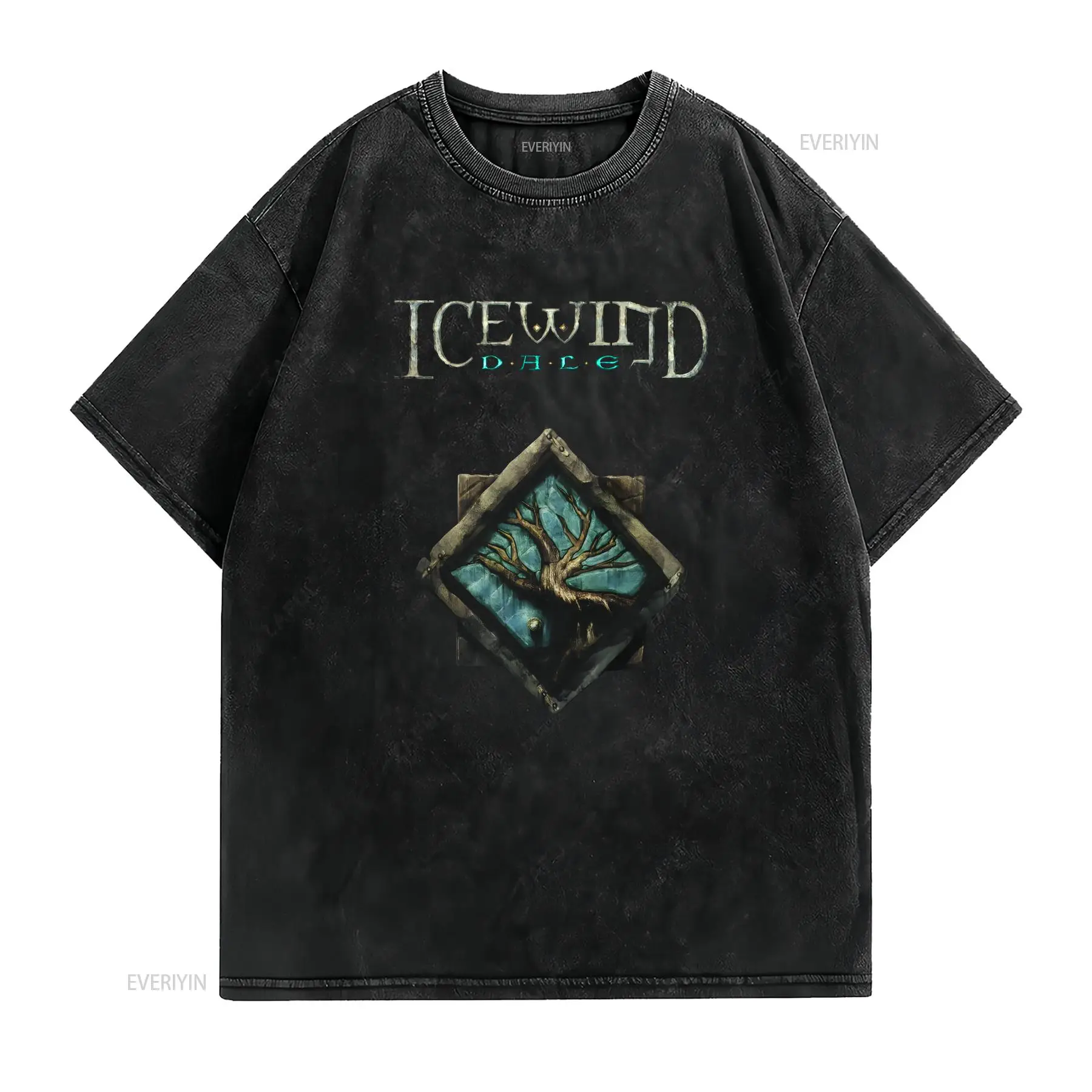 تي شيرت Icewind Dale Logo Clas - مراجعة Retro Gaming T Shirt وسعره