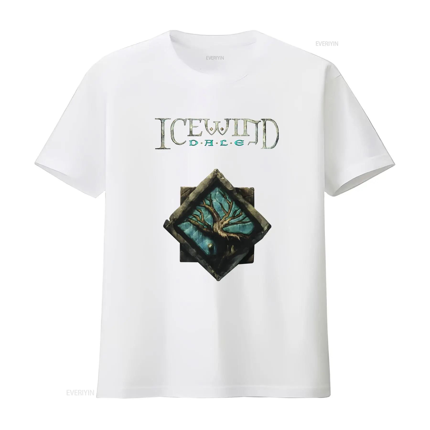 تي شيرت Icewind Dale Logo Clas - مراجعة Retro Gaming T Shirt وسعره