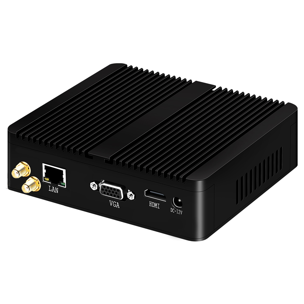 XCY بدون مروحة كمبيوتر صغير إن - مراجعة Retro Gaming Mini Pc وسعره