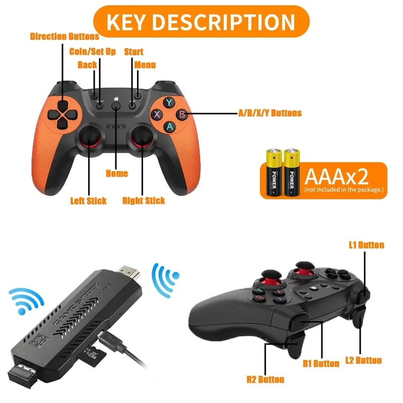 عصا ألعاب X2 Ultra Pro ريترو ب - مراجعة Retro Gaming Hdmi وسعره