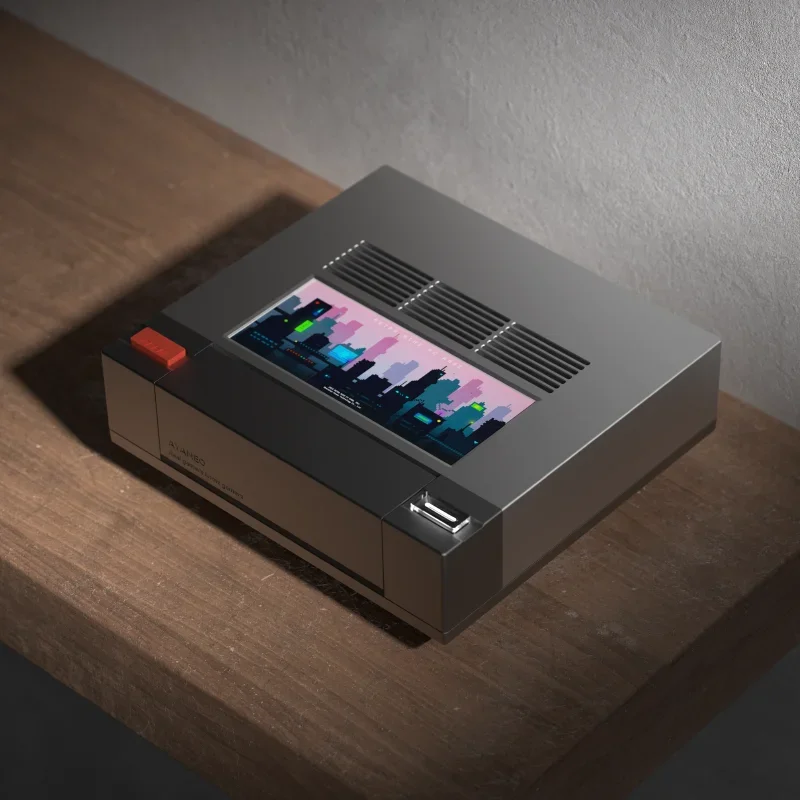 جهاز كمبيوتر مصغر، بشاشة لمسية - مراجعة Retro Gaming Mini Pc وسعره