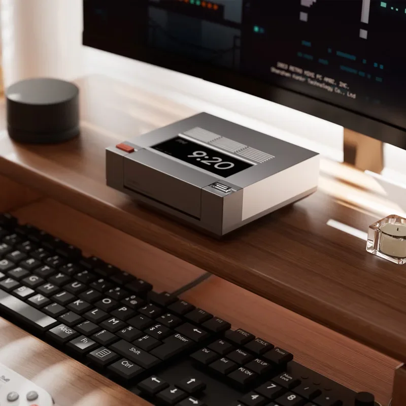 جهاز كمبيوتر مصغر، بشاشة لمسية - مراجعة Retro Gaming Mini Pc وسعره