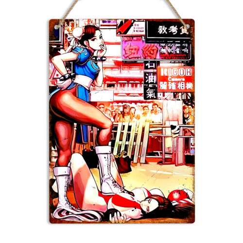 لوحة جدارية معدنية بتصميم تشون - مراجعة Retro Gaming Art وسعره