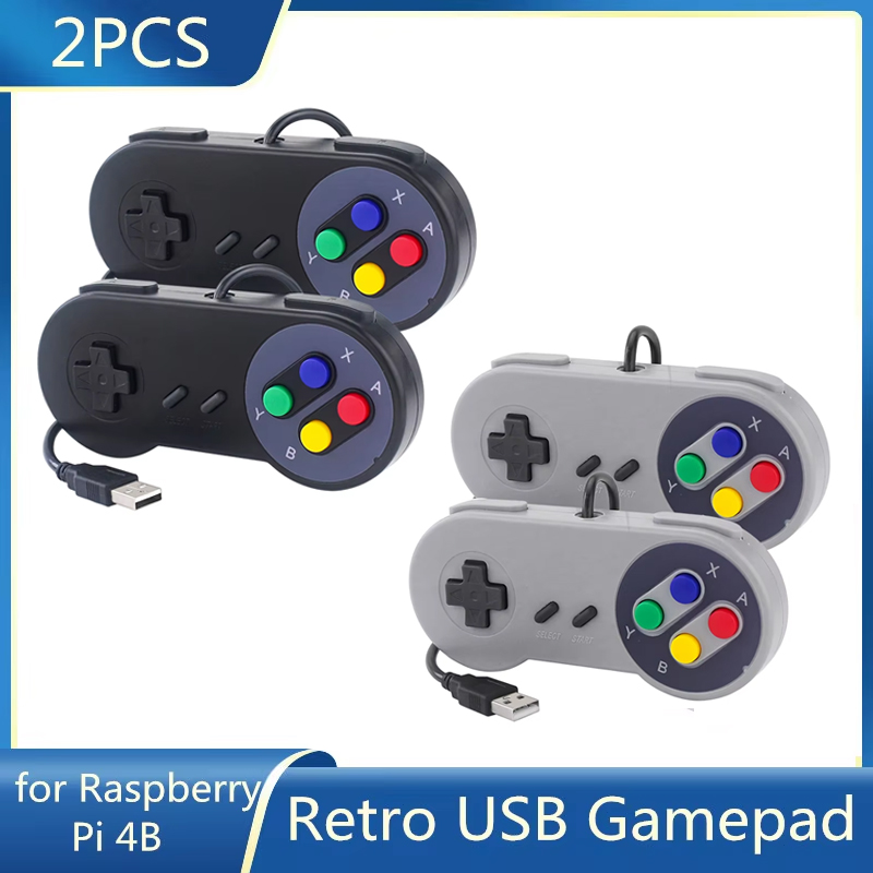 2 قطعة من أجهزة التحكم بالألعا - مراجعة Retro Gaming With Raspberry Pi وسعره