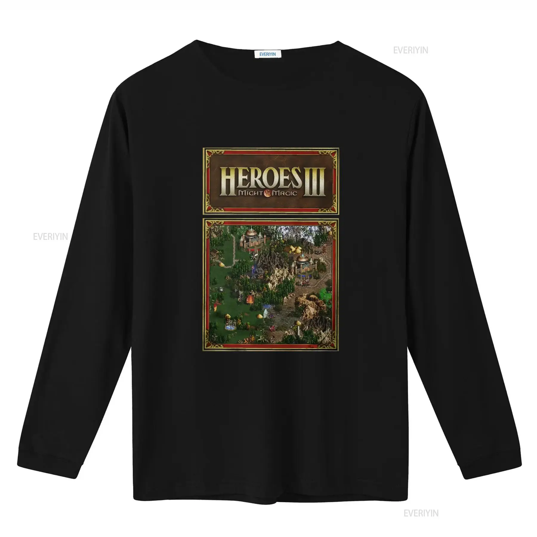 تي شيرت Heroes Map of Might An - مراجعة Retro Gaming T Shirt وسعره