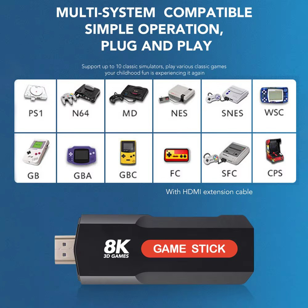 عصا ألعاب X2 عالية الدقة 4K 8K - مراجعة Retro Gaming Emulator Console وسعره