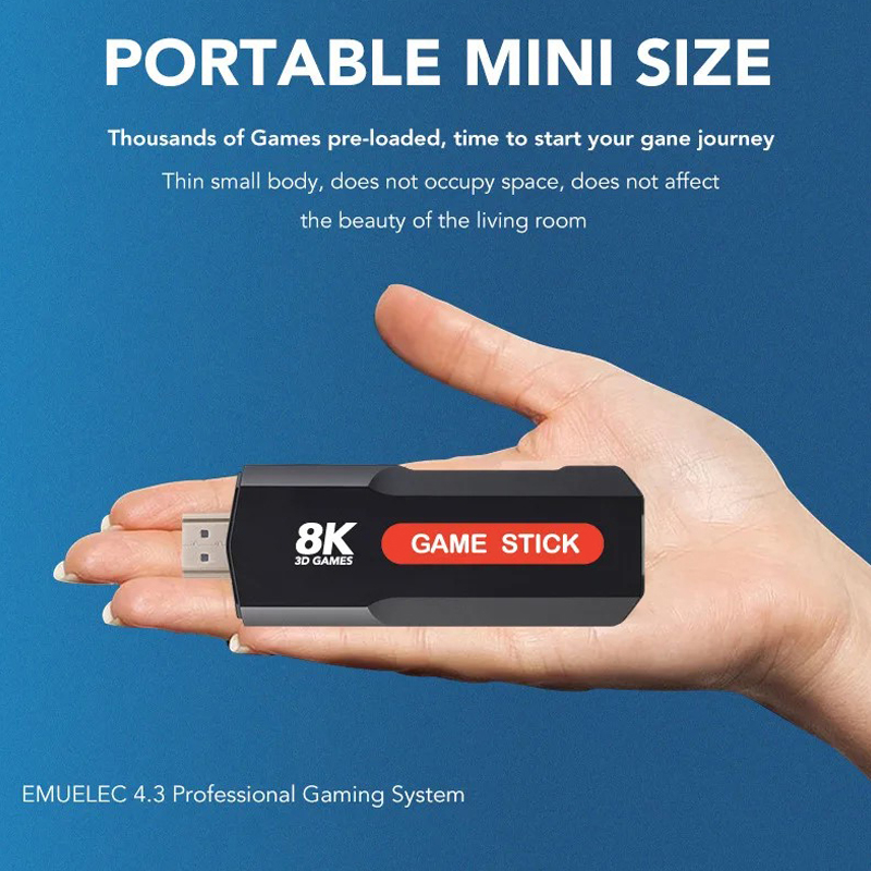 عصا ألعاب X2 عالية الدقة 4K 8K - مراجعة Retro Gaming Emulator Console وسعره