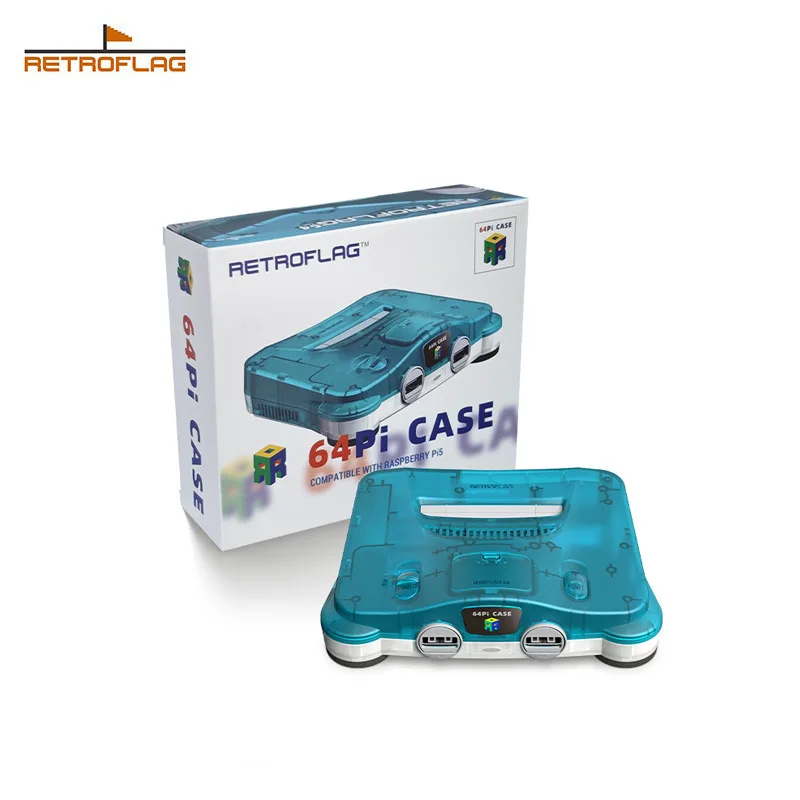 حافظة ريتروفلاج 64Pi لراسبيري  - مراجعة Retro Gaming With Raspberry Pi وسعره