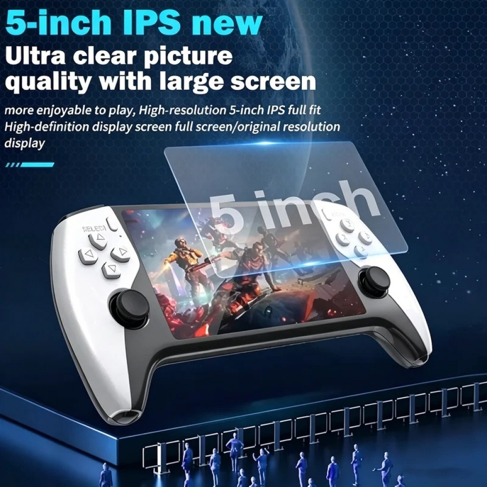 جهاز ألعاب محمول SF3500 بشاشة  - مراجعة Retro Gaming Emulator Console وسعره